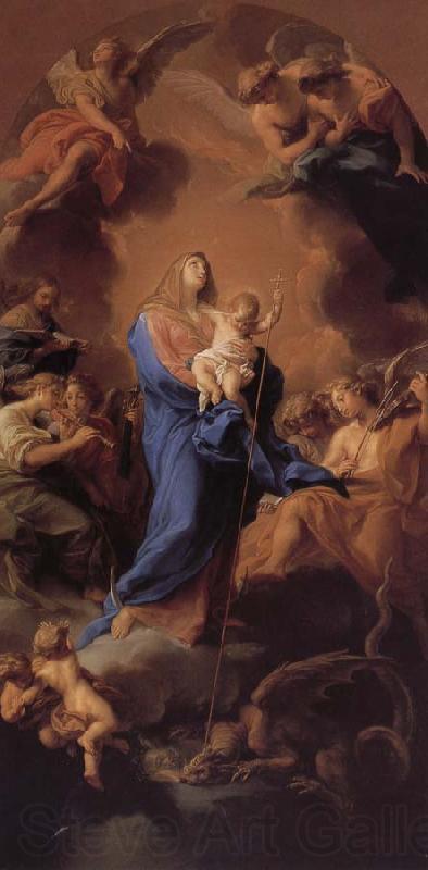 Pompeo Batoni And the glory of Our Lady of El Nino France oil painting art